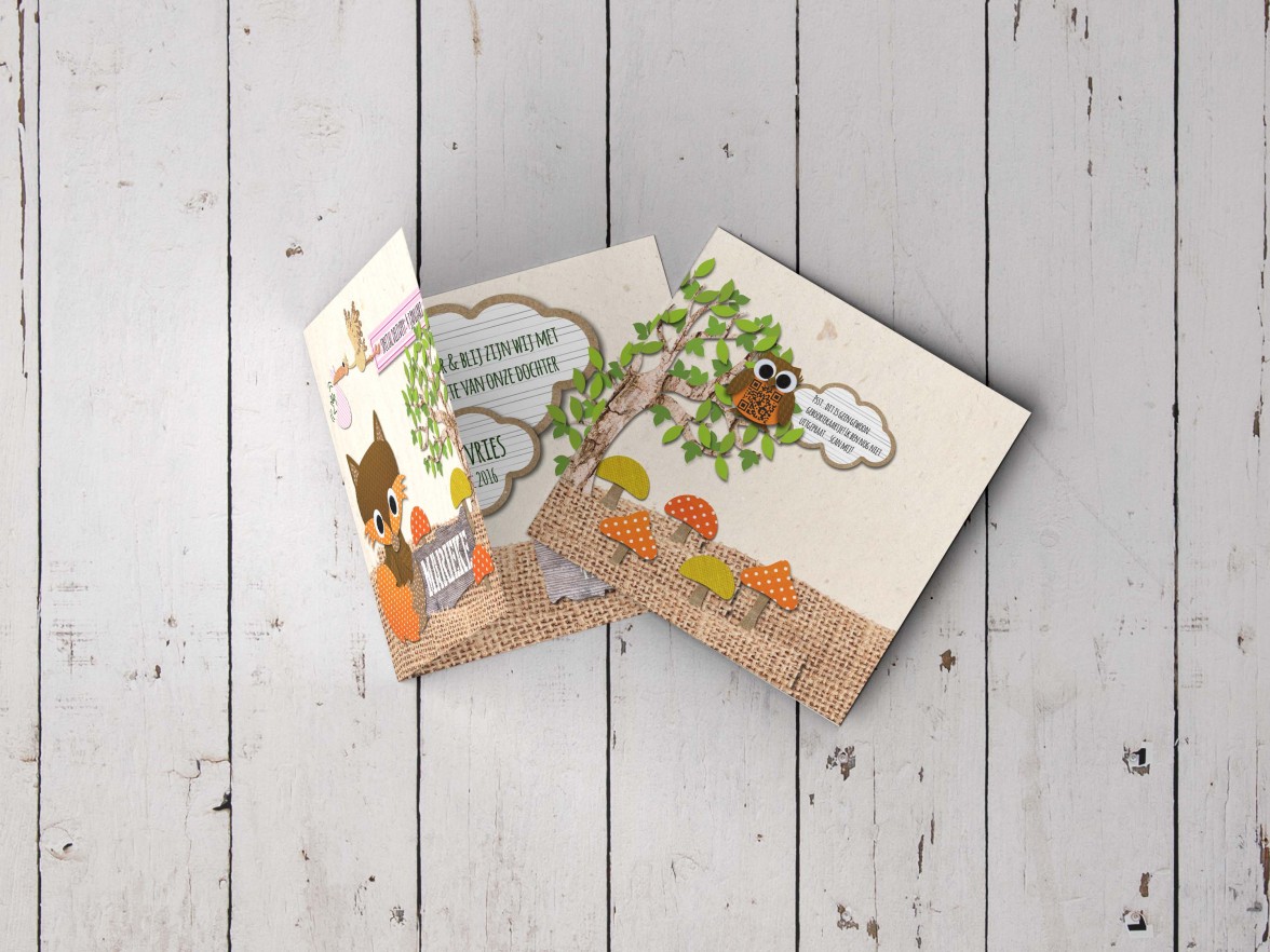 geboortekaartje Kiempje